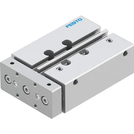 Produktfoto 1 von Festo DFM DFM-12-40-P-A-KF-F1A Pneumatik-Führungszylinder 40 mm Doppeltwirkend, Bohrung Ø 12 mm bis 1 Mpa