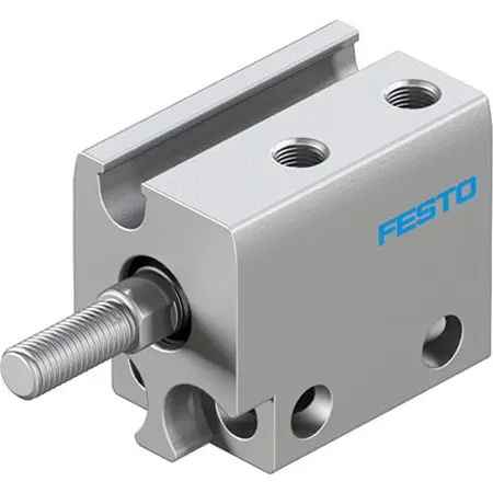 Produktfoto 1 von Festo ADN ADN-S-6-5-A-F1A Pneumatik-Kompaktzylinder 5 mm Doppeltwirkend, Bohrung Ø 6 mm, bis 0.8 Mpa