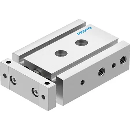 Produktfoto 1 von Festo DGTZ DGTZ-GF-6-10-P-A Pneumatik-Führungszylinder 10 mm Doppeltwirkend, Bohrung Ø 6 mm bis 0.8 Mpa