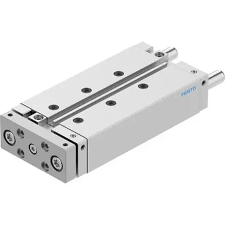 Produktfoto 1 von Festo DFM DFM-20-100-B-PPV-A-KF Pneumatik-Führungszylinder 100 mm Doppeltwirkend, Bohrung Ø 20 mm bis 1 Mpa