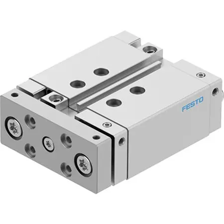 Produktfoto 1 von Festo DFM DFM-20-30-B-PPV-A-GF Pneumatik-Führungszylinder doppeltwirkend mit Gleitlager, Bohrung Ø 20mm / Hub 30mm