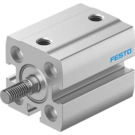 Produktfoto 1 von Festo ADN ADN-S-12-5-A-P-A-F1A Pneumatik-Kompaktzylinder 5 mm Doppeltwirkend, Bohrung Ø 12 mm, bis 1 Mpa