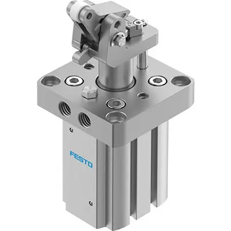 Produktfoto 1 von Festo DFST DFST-32-20-DL-Y4-A-G2 Pneumatik-Kompaktzylinder 20 mm Doppeltwirkend, Bohrung Ø 32 mm, bis 10 bar