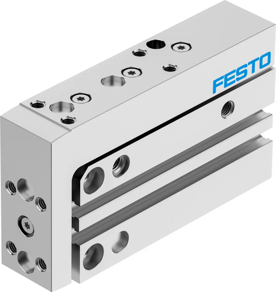 Produktfoto 1 von Festo DGSS DGSS-6-30-E1A Pneumatik-Führungszylinder 30 mm Doppeltwirkend, Bohrung Ø 6 mm bis 8 bar