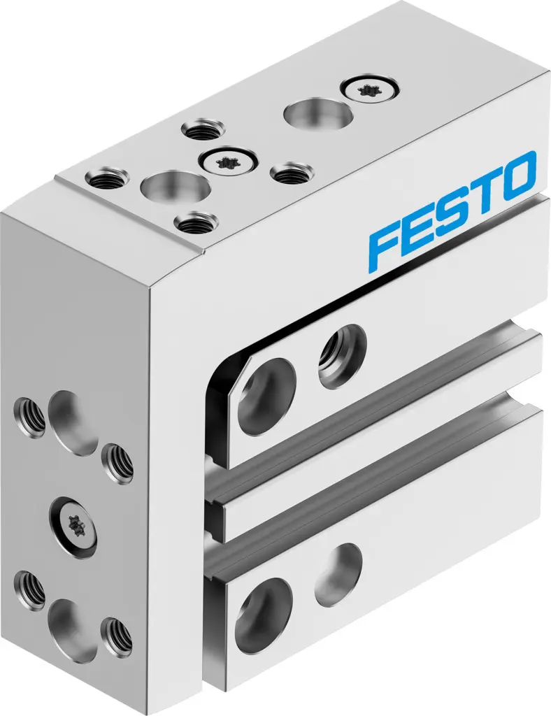 Produktfoto 1 von Festo DGSS DGSS-6-5-E1A Pneumatik-Führungszylinder 5 mm Doppeltwirkend, Bohrung Ø 6 mm bis 8 bar
