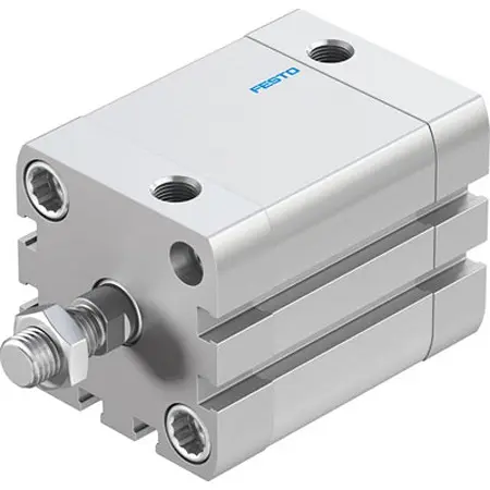 Produktfoto 1 von Festo ADN ADN-40-35-A-PPS-A Pneumatik-Kompaktzylinder 35 mm Doppeltwirkend, Bohrung Ø 40 mm, bis 1 Mpa