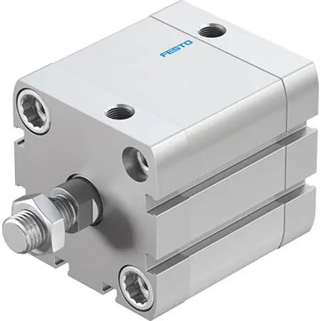 Produktfoto 1 von Festo ADN ADN-50-35-A-PPS-A Pneumatik-Kompaktzylinder 35 mm Doppeltwirkend, Bohrung Ø 50 mm, bis 1 Mpa
