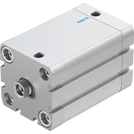 Produktfoto 1 von Festo ADN ADN-50-70-I-PPS-A Pneumatik-Kompaktzylinder 70 mm Doppeltwirkend, Bohrung Ø 50 mm, bis 1 Mpa