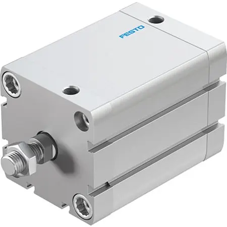 Produktfoto 1 von Festo ADN ADN-63-70-A-PPS-A Pneumatik-Kompaktzylinder 70 mm Doppeltwirkend, Bohrung Ø 63 mm, bis 1 Mpa