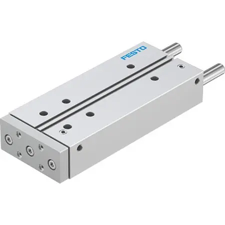 Produktfoto 1 von Festo DFM DFM-32-200-P-A-KF-F1A Pneumatik-Führungszylinder 200 mm Doppeltwirkend, Bohrung Ø 32 mm bis 1 Mpa