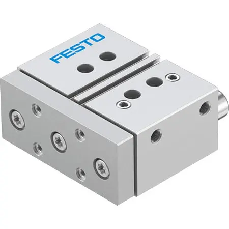 Produktfoto 1 von Festo DFM DFM-32-25-P-A-GF-F1A Pneumatik-Führungszylinder 25 mm Doppeltwirkend, Bohrung Ø 32 mm bis 1 Mpa