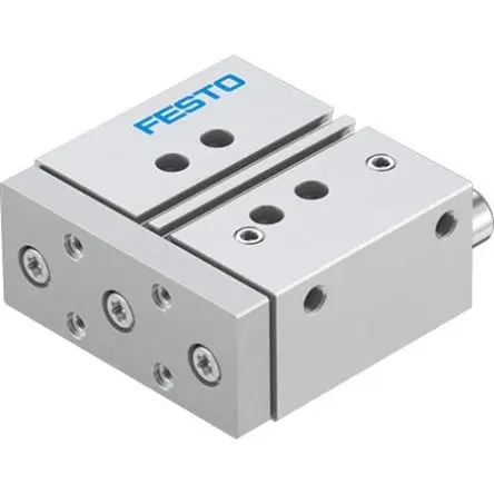 Produktfoto 1 von Festo DFM DFM-32-40-P-A-GF-F1A Pneumatik-Führungszylinder 40 mm Doppeltwirkend, Bohrung Ø 32 mm bis 1 Mpa