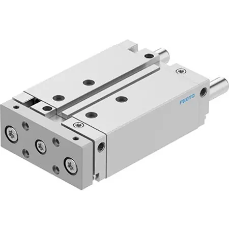 Produktfoto 1 von Festo DFM DFM-32-80-B-PPV-A-KF Pneumatik-Führungszylinder 80 mm Doppeltwirkend, Bohrung Ø 32 mm bis 1 Mpa
