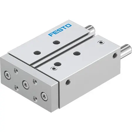 Produktfoto 1 von Festo DFM DFM-32-80-P-A-KF-F1A Pneumatik-Führungszylinder 80 mm Doppeltwirkend, Bohrung Ø 32 mm bis 1 Mpa