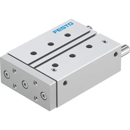 Produktfoto 1 von Festo DFM DFM-40-100-P-A-KF-F1A Pneumatik-Führungszylinder 100 mm Doppeltwirkend, Bohrung Ø 40 mm bis 1 Mpa