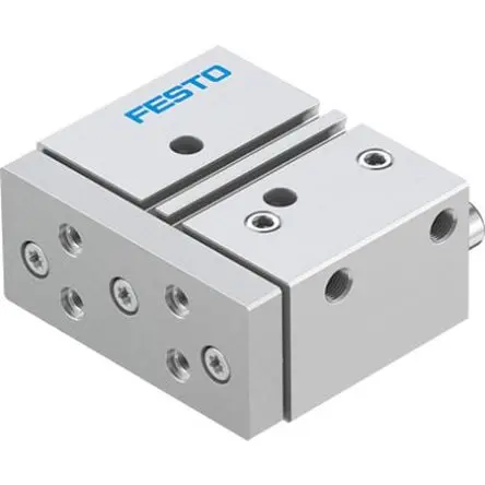 Produktfoto 1 von Festo DFM DFM-25-20-P-A-KF-F1A Pneumatik-Führungszylinder 20 mm Doppeltwirkend, Bohrung Ø 25 mm bis 1 Mpa