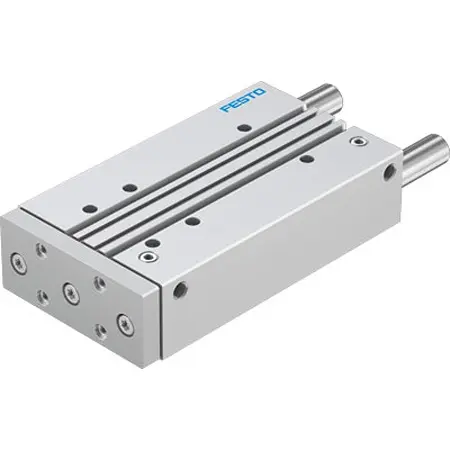 Produktfoto 1 von Festo DFM DFM-50-200-P-A-GF-F1A Pneumatik-Führungszylinder 200 mm Doppeltwirkend, Bohrung Ø 50 mm bis 1 Mpa