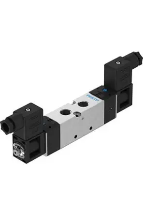 Produktfoto 1 von Festo 5/2 Doppelmagnet VUVS Pneumatisches Magnetventil, Elektrisch-betätigt 24V