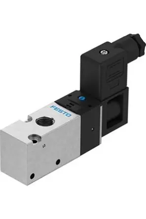 Produktfoto 1 von Festo 3/2 Monostabil VUVS Pneumatisches Magnetventil, Elektrisch-betätigt 24V