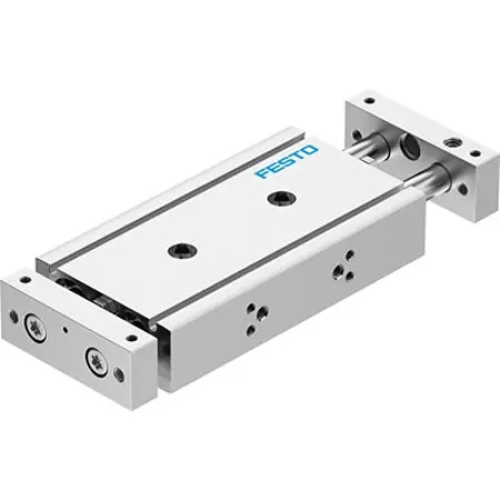 Produktfoto 1 von Festo DGTZ DGTZ-GF-20-20-J-T-P-A Pneumatik-Führungszylinder 20 mm Doppeltwirkend, Bohrung Ø 20 mm bis 0.8 Mpa