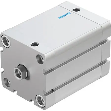 Produktfoto 1 von Festo ADN ADN-63-70-I-PPS-A Pneumatik-Kompaktzylinder 70 mm Doppeltwirkend, Bohrung Ø 63 mm, bis 1 Mpa
