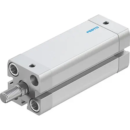 Produktfoto 1 von Festo ADN ADN-20-70-A-PPS-A Pneumatik-Kompaktzylinder 70 mm Doppeltwirkend, Bohrung Ø 20 mm, bis 1 Mpa