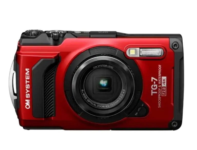 Produktfoto 1 von Olympus TG7 Digital Digitalkamera 3 in LCD Touchscreen 4X Optischer Zoom Schwarz mit Sucher Wi-Fi-Konnektivität