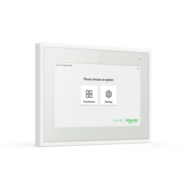 Produktfoto 1 von Schneider Electric KNX Druckschalter Wand 24 V dc, IP30