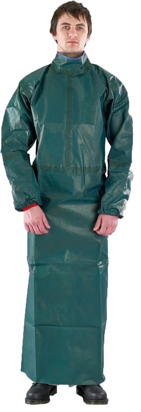 Produktfoto 1 von Ansell Einweg-Overall, Mehrschichtiger Vliesstoff Barriere-Laminatgewebe, Chemikalien- und flüssigkeitsbeständig, Grün