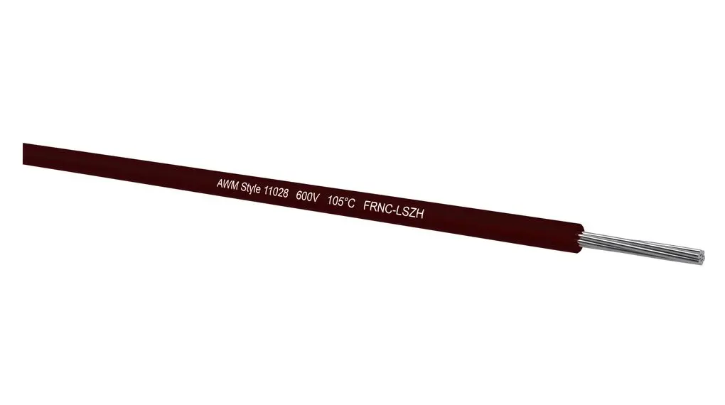 Produktfoto 1 von Kabeltronik Einzeladerleitung 0,34 mm², 22 AWG 250m Schwarz MPPE isoliert 22/7 mm Litzen