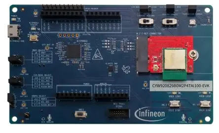 Produktfoto 1 von Infineon, Evaluierungsplatine Evaluierungskit, für Bewertung von CYW20829