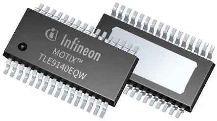 Produktfoto 1 von Infineon Motortreiber-IC 3-phasig, 25 kHz, TSDSO-32, 32-Pin, 72V, Bürstenlos, MOTIX