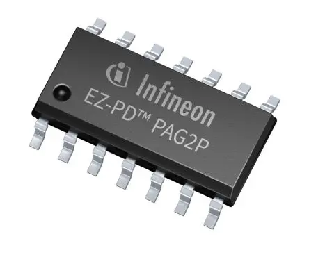 Produktfoto 1 von Infineon USB-Controller Digital USB 14-Pin (0 V), SQIC-14