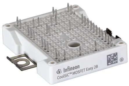 Produktfoto 1 von Infineon CoolSiC Trench MOSFET Typ N-Kanal, Schraubanschlussklemme MOSFET 1200 V Erweiterung / 150 A 20 mW EasyDUAL