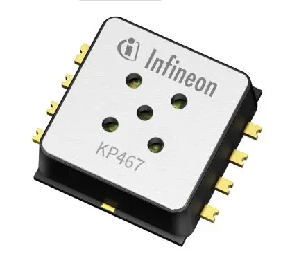 Produktfoto 1 von Infineon 8-Pin Ton-Sensor Drucksensor Digital PG-DFN-8-1 Oberfläche 3 V 5.25V