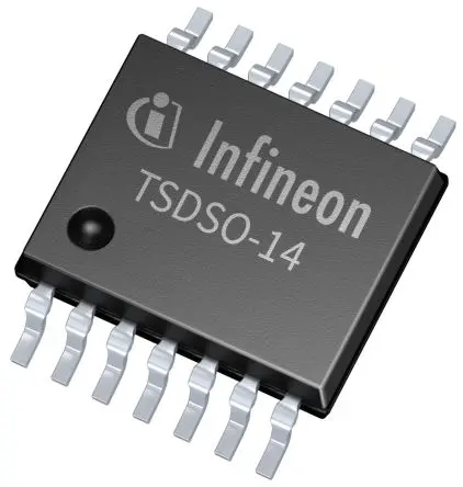Produktfoto 1 von Infineon Spannungsregler 45V PG-TSSO-14, 14-Pin