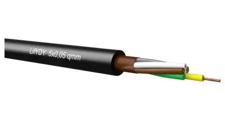 Produktfoto 1 von Kabeltronik 3412 Mehrkern-Industriekabel, 6-paarig 0.01 mm² 100 m Ø 5.7 mm Polyvinylchlorid isoliert Schwarz