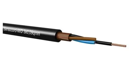 Produktfoto 1 von Kabeltronik 248800 Mehrkern-Industriekabel, 3-paarig 0.09 mm² 100 m Ø 3.6 mm Polyurethan isoliert Schwarz