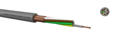 Produktfoto 1 von Kabeltronik PURTRONIC Steuerkabel, 7-paarig 0.14 mm² 100 m Ø 4 mm Polyurethan isoliert Grau