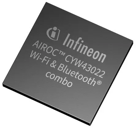 Produktfoto 1 von Infineon WLAN-Modul 4.6V WPA3 R3 WLAN, Bluetooth