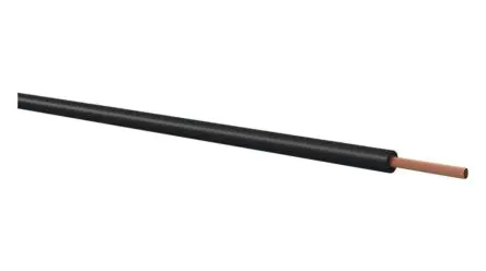 Produktfoto 1 von Kabeltronik 1601 Schaltdraht, 26 AWG 100 m Schwarz Ø 1.1 mm 72 Litzen Polyvinylchlorid