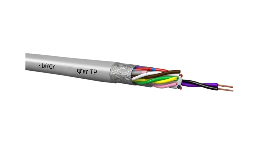 Produktfoto 1 von Kabeltronik 2 LIFYCY TP Mehrpaariges Kabel 0,08 mm2 Geschirmt Schirmung