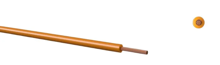 Kabeltronik Einzeladerleitung 0,25 mm², 24 AWG 100m Grau PVC isoliert 128 X 0,05 mm Litzen