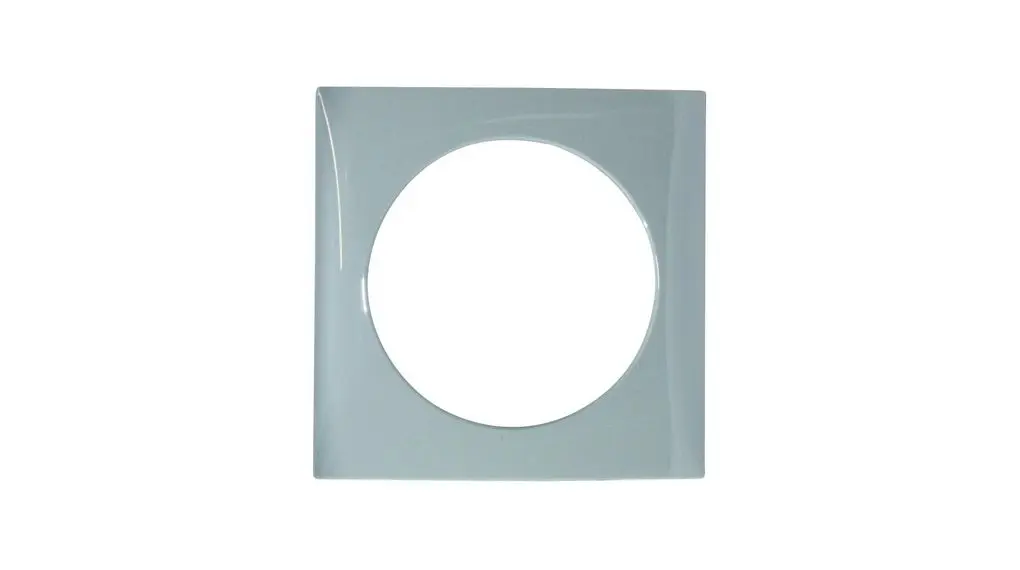 Produktfoto 1 von Berker Rahmen Grau Kunststoff 1 Ausbrüche H. 59.5 mm B. 59.5 mm