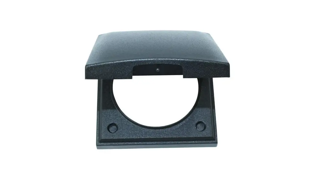 Produktfoto 1 von Berker Rahmen Anthrazit Kunststoff 1 Ausbrüche H. 59.5 mm B. 59.5 mm