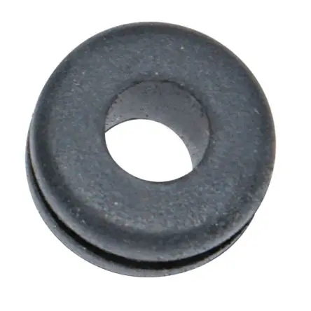 Produktfoto 1 von NEMIQ VET Kabeltülle 1.5 mm min. 6 mm, Typ Rund bis Ø 6 mm Loch ø 10 mm Gummi Schwarz 30 °C min. 90 °C max.