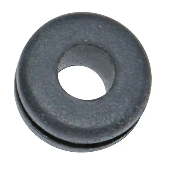 Produktfoto 1 von NEMIQ VET Kabeltülle 1.5 mm min. 6 mm, Typ Rund bis Ø 6 mm Loch ø 10 mm Gummi Schwarz 30 °C min. 90 °C max.