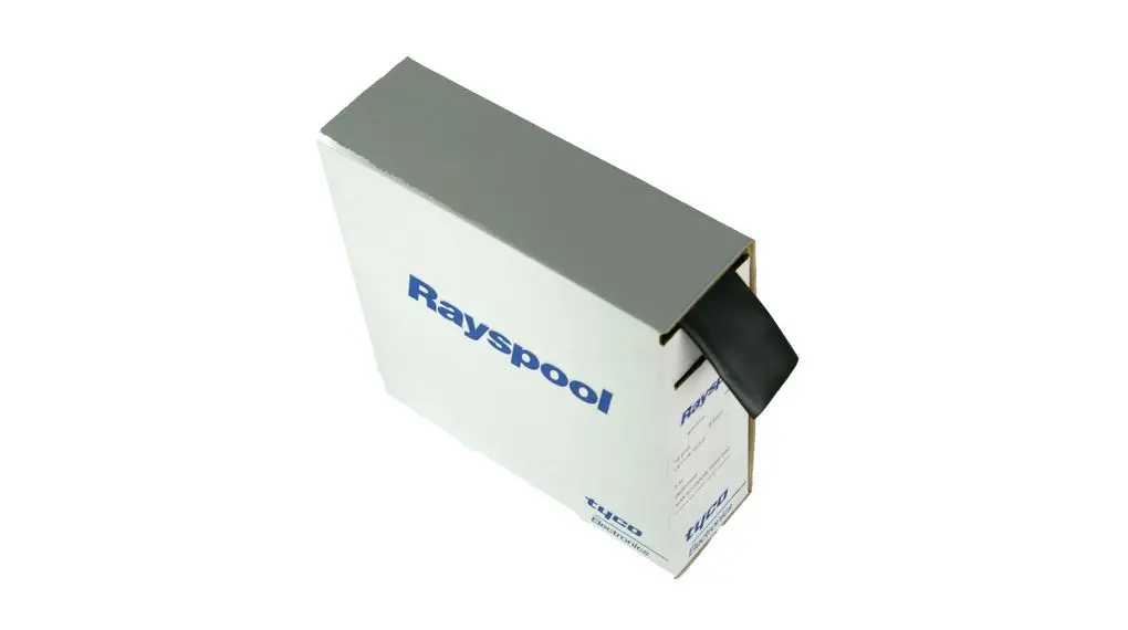 Produktfoto 1 von nVent RAYCHEM LSTTR Wärmeschrumpfschlauch, Polyolefin Schwarz, Ø 1.6 mm Schrumpfrate 2:1, Länge 10m