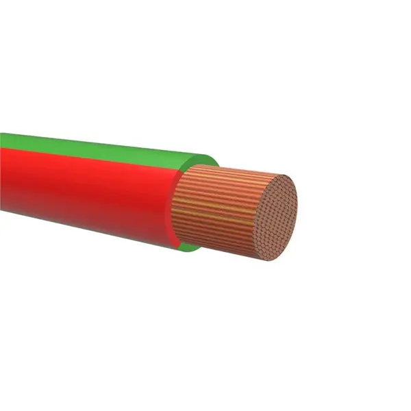 Produktfoto 1 von NEMIQ Einzeladerleitung 0,75 mm² 100m Grün/Rot PVC isoliert