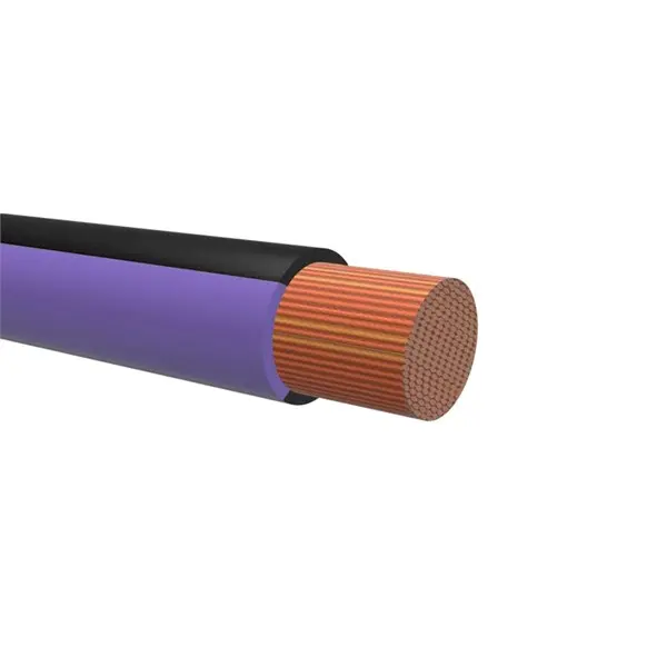 Produktfoto 1 von NEMIQ 50992 Schaltdraht 0.75 mm² 100 m Schwarz, Violett Ø 1.9 mm 1 Litzen Polyvinylchlorid